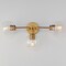Maxim Lighting Knox 3-Light Bath Vanity Light, Natural Aged Brass 21633CLNAB - alternate 2
